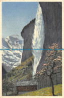 R101564 No. A 2625. Lauterbrunnen. Staubbachfall Mit Groshorn. E. Gyger. 1950 - Monde
