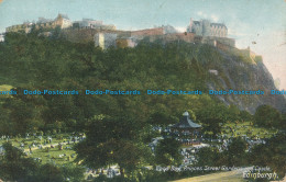 R101572 Band Day. Princess Street Gardens And Castle. Edinburgh. 1909 - Monde