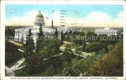 71859059 Sacramento_California State Capitol And Capito Extension Buildings From - Other & Unclassified