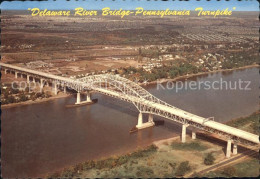 71847897 New Jersey Delaware River Bridge Pennsylvania Turnpike Fliegeraufnahme  - Autres & Non Classés