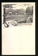 Lithographie Köllnischfeld, Partie Mit Altem Gehöft  - Autres & Non Classés