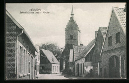 AK Wessum, Jakobistrasse Nebst Kirche  - Andere & Zonder Classificatie