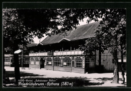 AK Friedrichsbrunn / Ostharz, HOG-Hotel Schwarzer Adler  - Autres & Non Classés