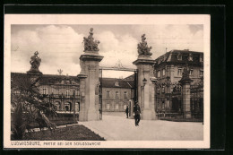 AK Ludwigsburg, Partie Bei Der Schlosswache  - Ludwigsburg