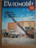 L'Automobile Pour Tous N° 171. La Fiat 500 Jardinière; 7000 Kms Avec La 404; 24 Heures Du Mans; 2 Ford T Traversent La B - Autres & Non Classés