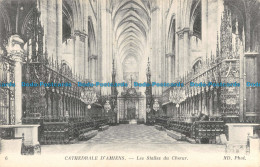 R101923 Cathedrale DAmiens. Les Stalles Du Choeur. ND. Phot. Imp. Phot. Neurdein - Mondo