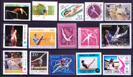 Sports - Gymnastics All Different 85 MNH Stamps Rare Collection, Lot - Gymnastique
