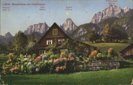 10793839 Walenstadt Walenstadt [Stempelabschlag] Bauernhaus Churfirsten X Walens - Sonstige & Ohne Zuordnung