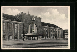 AK Königsberg, Blick Zum Hauptbahnhof  - Ostpreussen