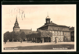 AK Boizenburg /Elbe, Rathaus Und Kirche  - Boizenburg