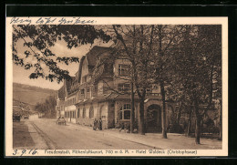 AK Freudenstadt, Hotel Waldeck, Christrophsaue  - Freudenstadt