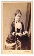 Photo T. & J. Holroyd, Harrogate, Junge Dame Im Spitzenkleid  - Anonymous Persons