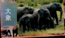 TELECARTE ETRANGERE....ELEPHANTS - Andere & Zonder Classificatie