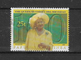 Papua N. Guinea 2000 Queen Mum 100 Y.  Y.T. 827 (0) - Papouasie-Nouvelle-Guinée