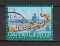 Papua N. Guinea 1997 Canoe Prows Y.T. 774 (0) - Papoea-Nieuw-Guinea