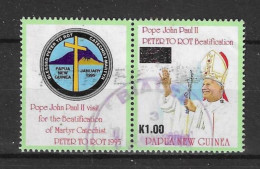 Papua N. Guinea 1995 Pope John Paul II Y.T. 723 (0) - Papua-Neuguinea