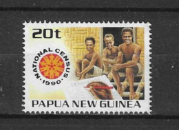 Papua N. Guinea 1990 National Census Y.T. 609 (0) - Papua-Neuguinea