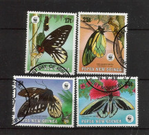 Papua N. Guinea 1988 WWF Birdwing Butterfly Y.T. 569/572  (0) - Papua New Guinea