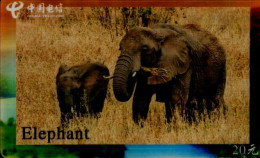 TELECARTE ETRANGERE....ELEPHANTS - Autres & Non Classés