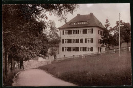 Fotografie Brück & Sohn Meissen, Ansicht Bärenfels I .Erzg., Partie Am Kurhaus Kaiserhof Haus II  - Orte