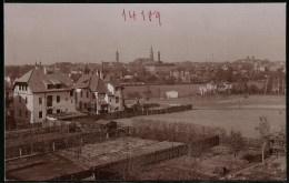 Fotografie Brück & Sohn Meissen, Ansicht Grossenhain I. Sa., Blick Nach Der Stadt Mit Wohnvillen  - Orte