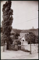 Fotografie Brück & Sohn Meissen, Ansicht Radebeul, Blick Auf Das Gut Hoflössnitz Mit Bismarckturm  - Lugares