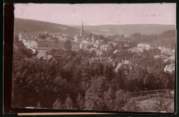 Fotografie Brück & Sohn Meissen, Ansicht Bad Elster, Blick Nach Der Stadt, Spiegelverkehrt  - Places