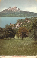 10793117 Weggis Vierwaldstaettersee Weggis Pilatus Kirche  X Weggis - Autres & Non Classés