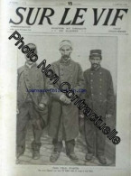 SUR LE VIF [No 8] Du 02/01/1915 - TROIS CIBLES VIVANTES - Autres & Non Classés