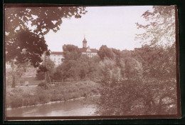 Fotografie Brück & Sohn Meissen, Ansicht Waldenburg I. Sa., Blick Nach Dem Fürstl. Residenzschloss  - Lieux