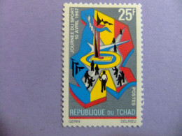 55 REPUBLIQUE TCHAD - CHAD 1967 / DIA Del DEPORTE / YVERT 136 MNH - Ciad (1960-...)