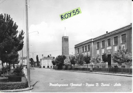 Emilia Romagna-ferrara-pontelagoscuro Frazione Di Ferrara Piazza B.buozzi Veduta Scuola Asilo Conti Braghini Rossetti - Autres & Non Classés