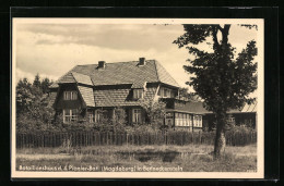 AK Benneckenstein, Bataillonshaus D. 4. Pionier Batl. Aus Magdeburg  - Maagdenburg