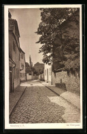 AK Naumburg A. S., Partie Mit Der Webergasse  - Naumburg (Saale)