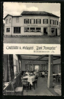 AK Niedernhausen I. Ts., Gaststätte Und Metzgerei Zum Trompeter, Bes. Georg Schreiner  - Other & Unclassified