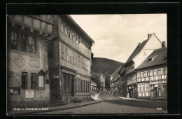 AK Stolberg I. Harz, Strassenpartie Mit Wohnhäusern  - Stolberg (Harz)