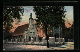 AK Lützen, Gustav Adolf-Denkmal Und Kapelle  - Lützen