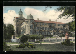 AK Eutin, Blick Durch Den Park Auf Das Schloss  - Eutin