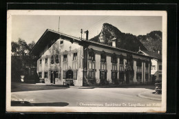 AK Oberammergau, Sanitätsrat Dr. Lang-Haus Mit Kofel  - Oberammergau