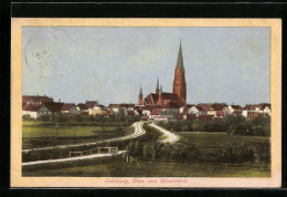 AK Schleswig, Dom Vom Klosterfeld Aus Gesehen  - Schleswig