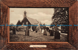 R102738 Rowsley Church. Valentines Enammo Series. 1911 - Monde