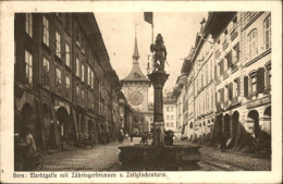 10792083 Bern BE Bern Marktgasse Zaehringerbrunnen Zeitglockenturm X Bern - Autres & Non Classés