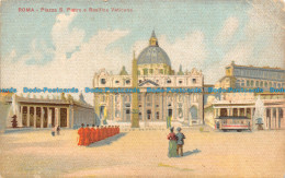 R102267 Roma. Piazza S. Pietro E Basilica Vaticana - Monde