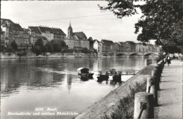 10791955 Basel BS Basel Martins Kirche Rheinbruecke * Basel - Otros & Sin Clasificación