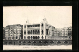 CPA Alger, La Préfecture Et Le Boulevard Carnot  - Alger