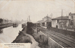 VARAGEVILLE-ST NICOLAS.          LA GARE ET LE PORT - Saint Nicolas De Port