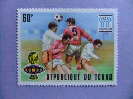 55 REPUBLIQUE TCHAD - CHAD 1977 / COPA Del MUNDO De FUTBOL En ARGENTINA / YVERT 338  MNH - 1978 – Argentine