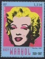 N° 3628 Andy Warhol Faciale 1,11 € - Ongebruikt