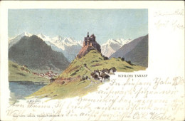 10791346 Tarasp Tarasp Schloss Kuenstelerkarte X Tarasp - Sonstige & Ohne Zuordnung