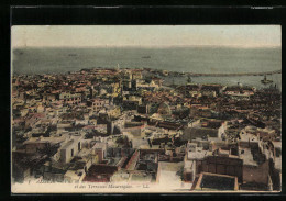 CPA Alger, Vue De La Haute-Ville Et Des Terrasses Maureques  - Algiers